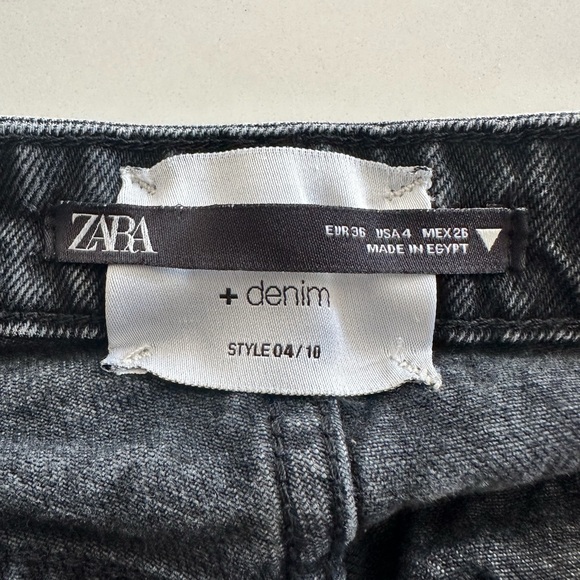 Zara Black Jeans-Size 4 - Picture 3 of 5